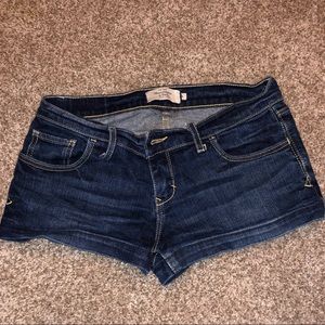 Abercrombie size 4 stretch jean shorts